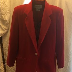 FUNDAMENTAL THINGS RED BLAZER